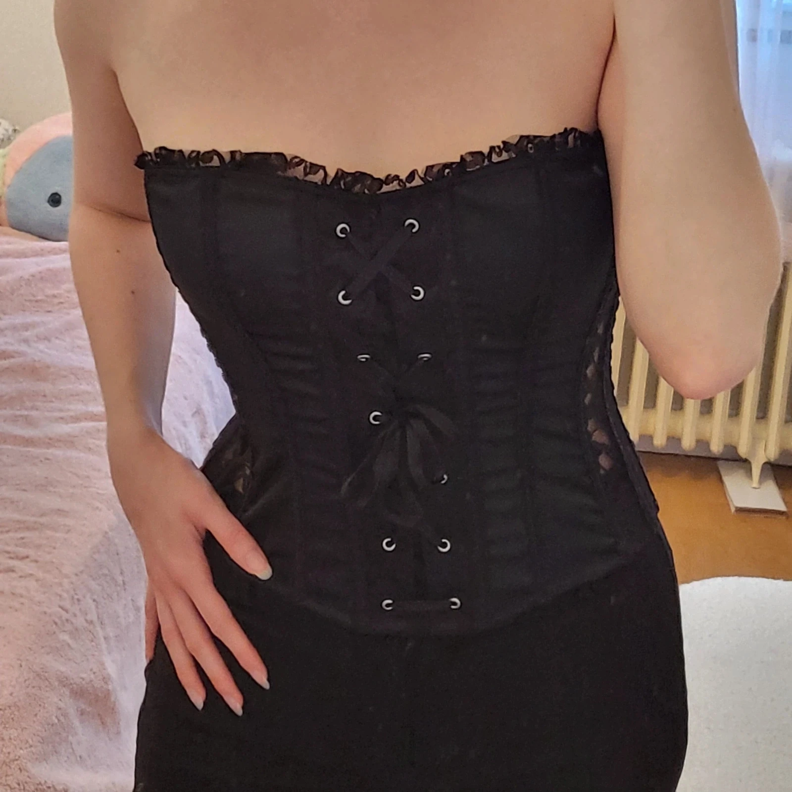 Zwart bustier korset – photo 3